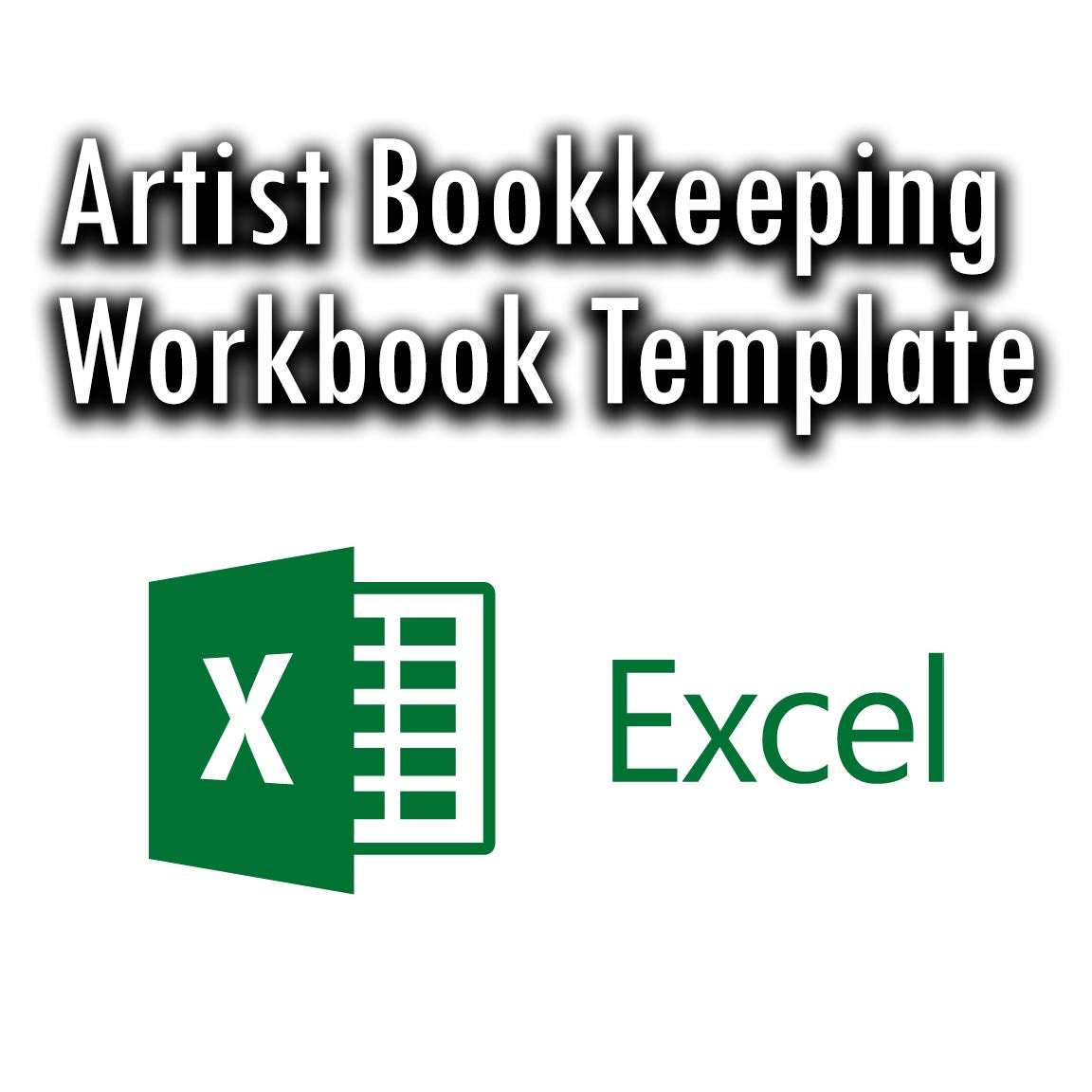 Artist Bookkeeping Template for Microsoft Excel Worksheet (.xlsx)