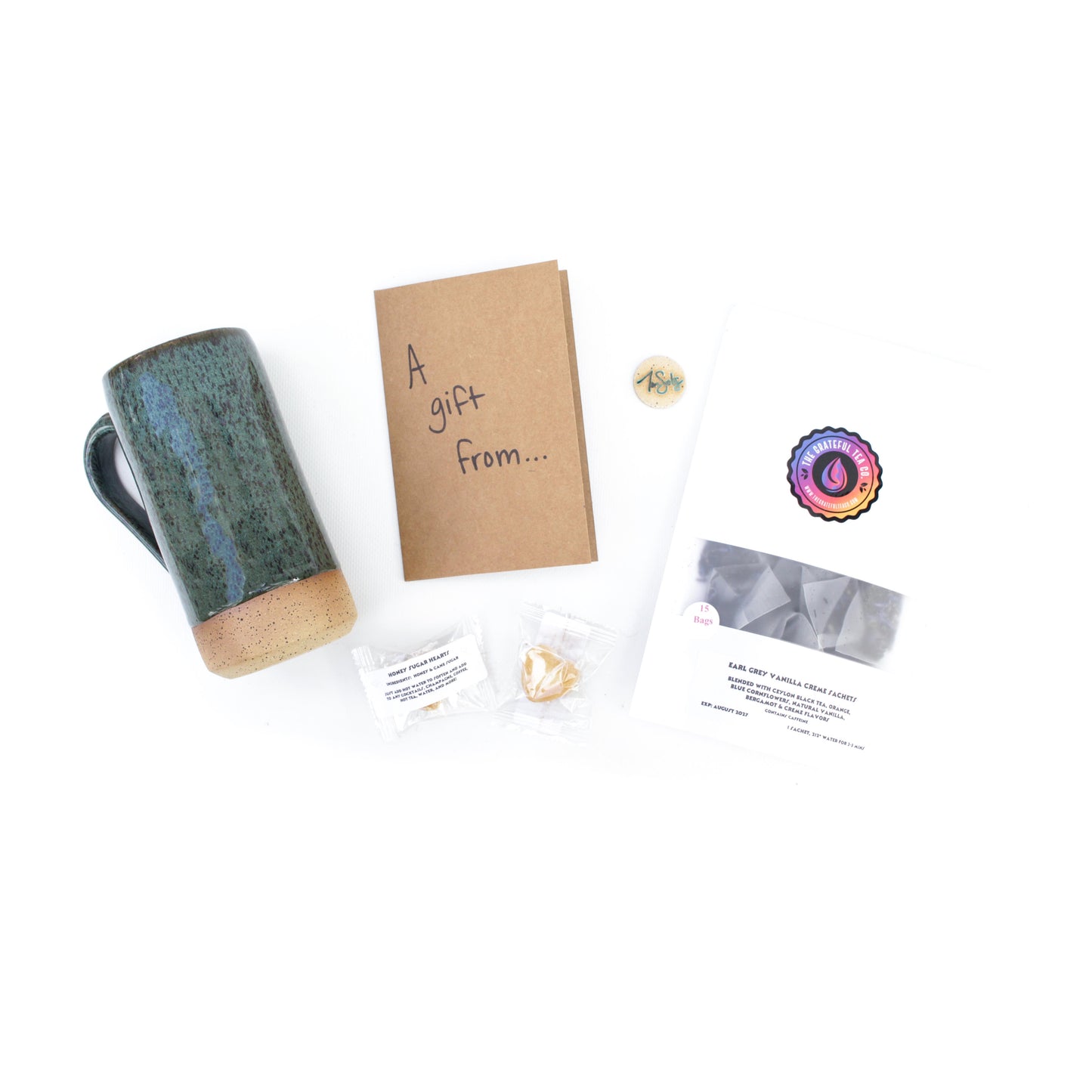 Early Grey Vanilla Creme Tea & Mug Gift Box