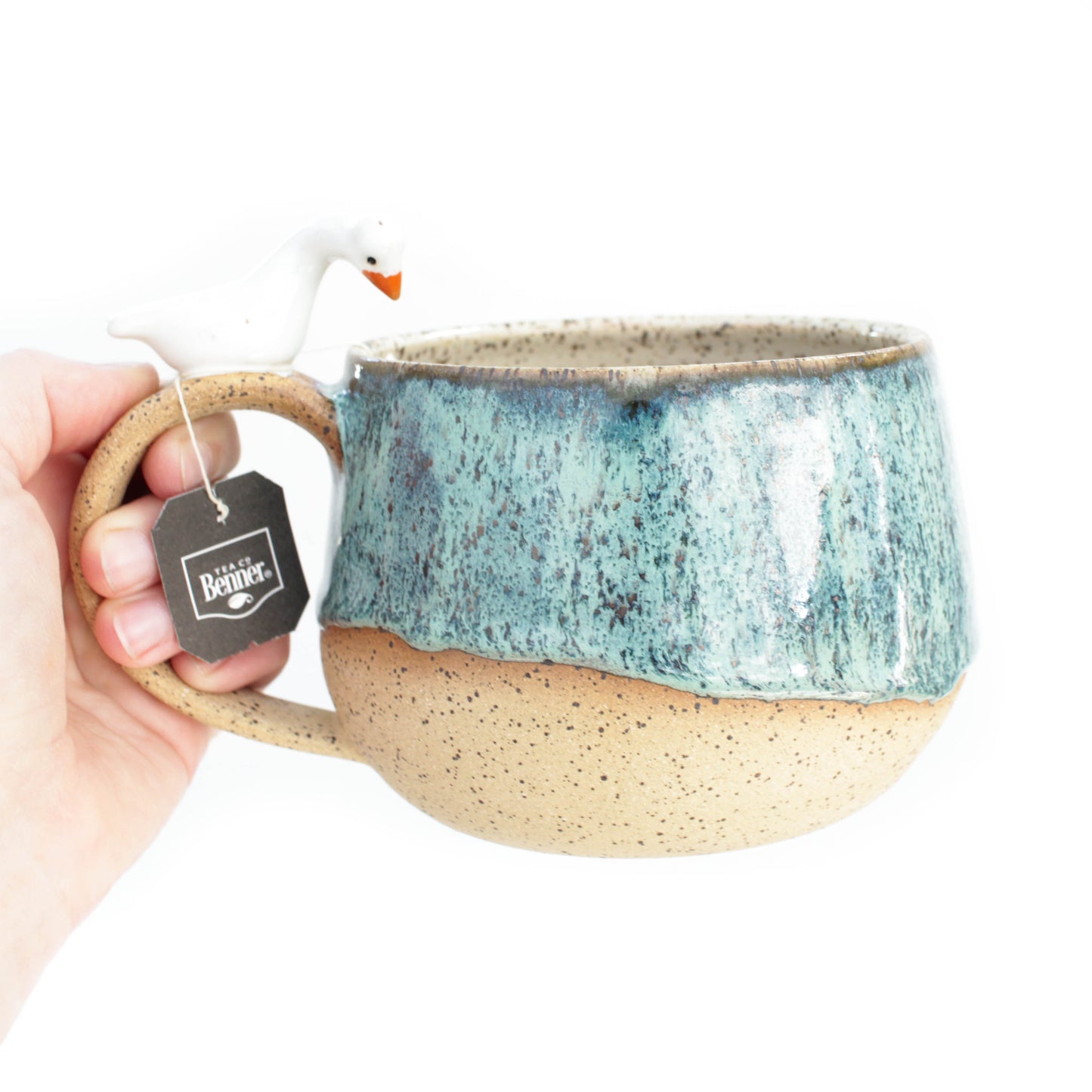 Silly Goose Tea Buddy Sculpture Mug